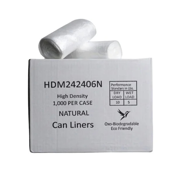 Caja Bolsas Para Basura - Bote Chico - 24"x24" (60x60cm) - 1,000 Bolsas