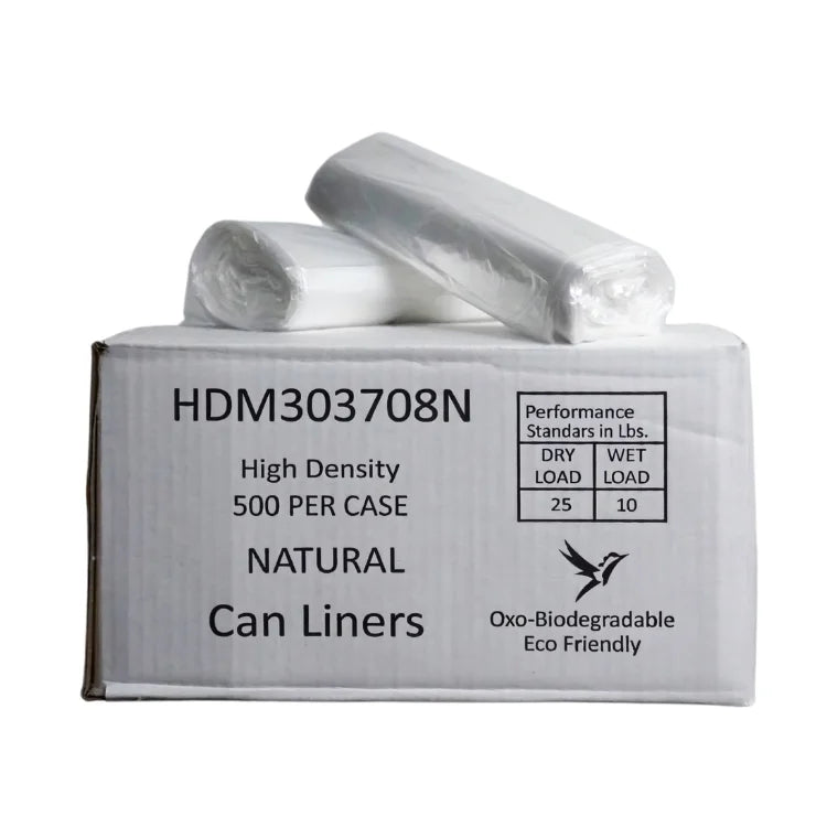 Caja Bolsas Para Basura - Bote Mediano - 30"x37" (76x94cm) - 500 Bolsas